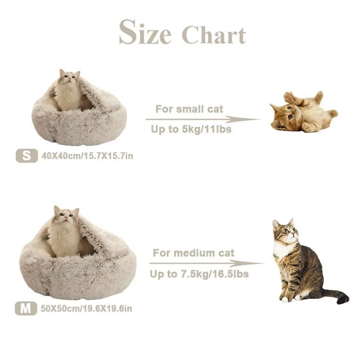Soft Warm Long Plush Pet Bed